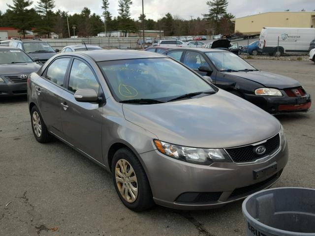 KNAFU4A28A5298207 - 2010 KIA FORTE EX GRAY photo 1