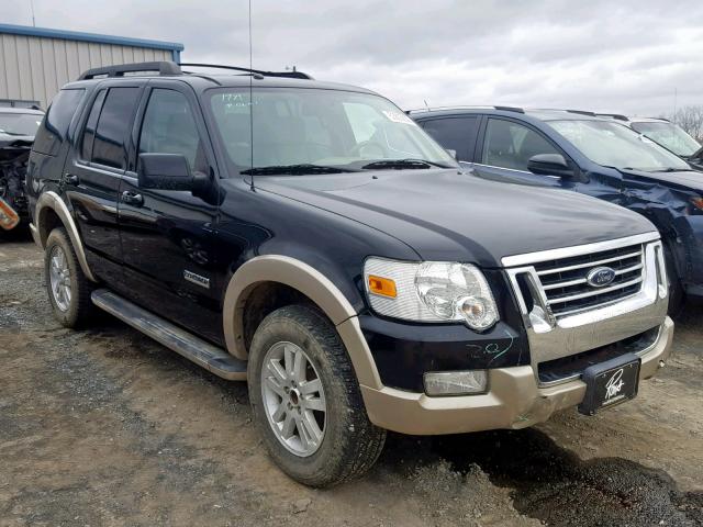 1FMEU74E98UA39825 - 2008 FORD EXPLORER E BLACK photo 1