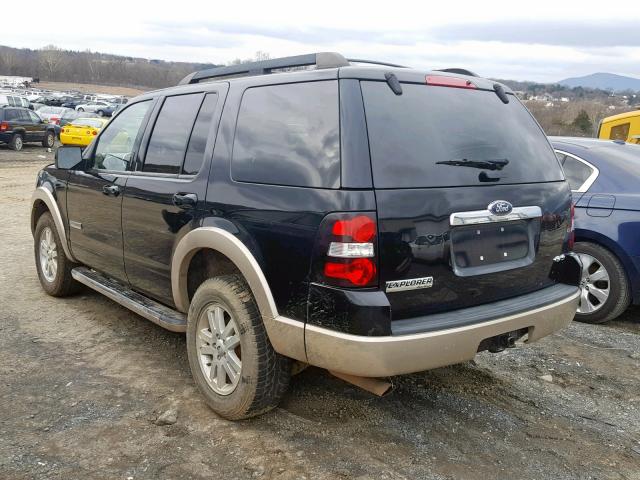 1FMEU74E98UA39825 - 2008 FORD EXPLORER E BLACK photo 3