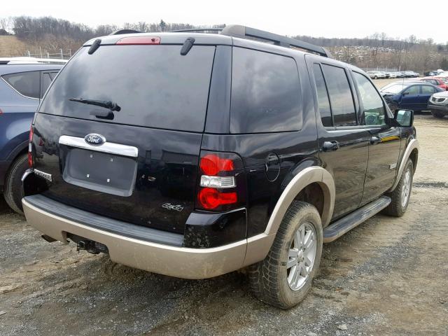 1FMEU74E98UA39825 - 2008 FORD EXPLORER E BLACK photo 4