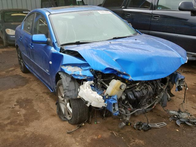 JM1BK323061526644 - 2006 MAZDA 3 S BLUE photo 1