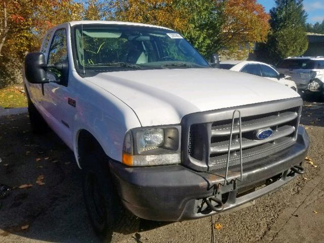 1FTSX31P44ED95486 - 2004 FORD F350 SRW S WHITE photo 1