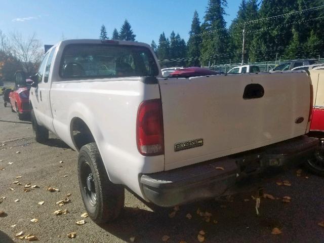 1FTSX31P44ED95486 - 2004 FORD F350 SRW S WHITE photo 3