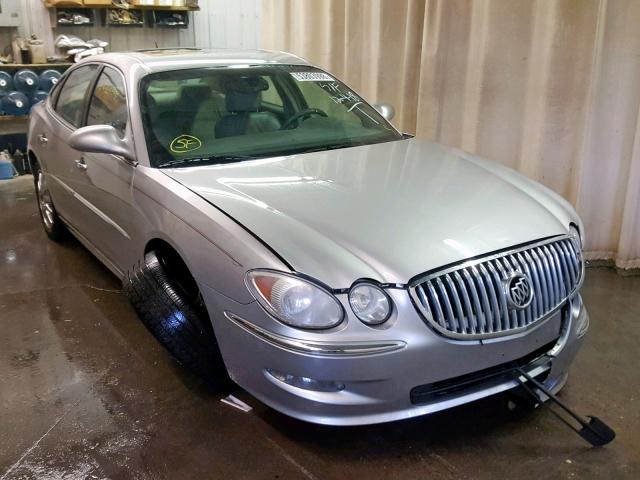 2G4WD582X81330337 - 2008 BUICK LACROSSE C SILVER photo 1