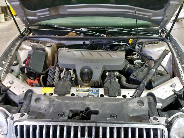 2G4WD582X81330337 - 2008 BUICK LACROSSE C SILVER photo 7