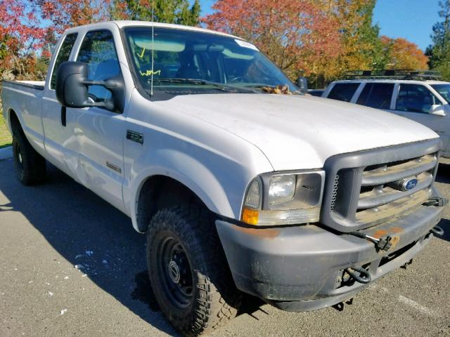 1FTSX31PX4ED95492 - 2004 FORD F350 SRW S WHITE photo 1