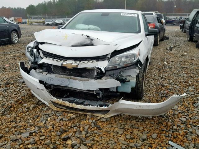 1G11B5SL0FF188892 - 2015 CHEVROLET MALIBU LS WHITE photo 9