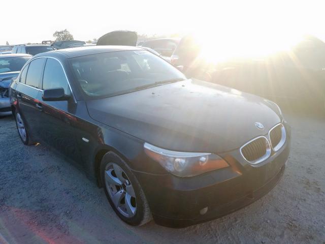 WBANE53536CK87737 - 2006 BMW 525 I BLACK photo 1