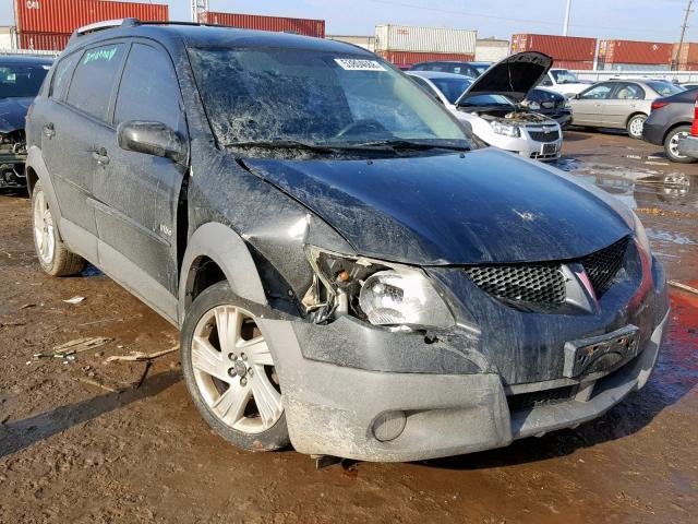 5Y2SL62833Z408076 - 2003 PONTIAC VIBE BLACK photo 1