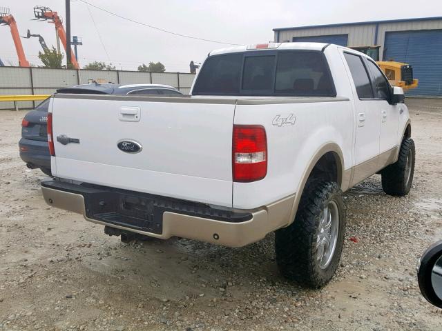 1FTPW14V97KD58012 - 2007 FORD F150 SUPER WHITE photo 4