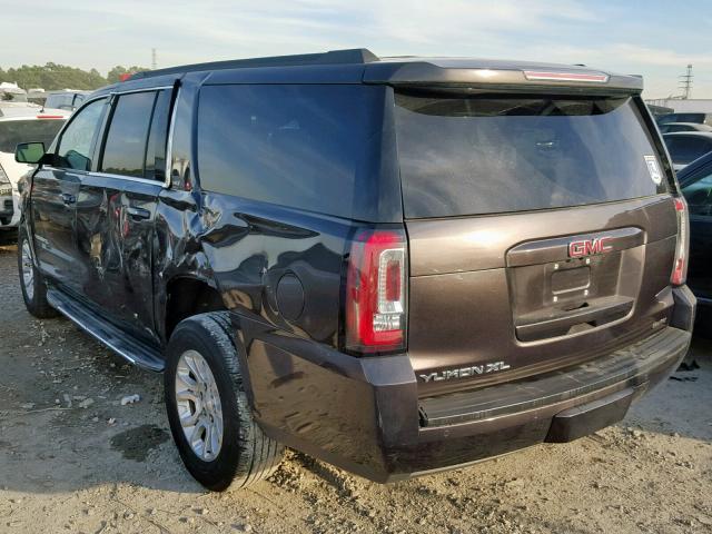 1GKS1HKC1FR170419 - 2015 GMC YUKON XL C BLACK photo 3