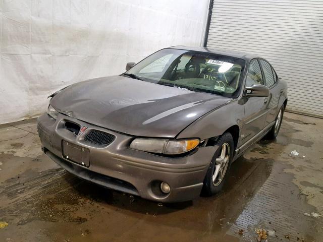 1G2WP52K83F157847 - 2003 PONTIAC GRAND PRIX CHARCOAL photo 2