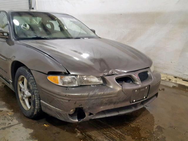 1G2WP52K83F157847 - 2003 PONTIAC GRAND PRIX CHARCOAL photo 9