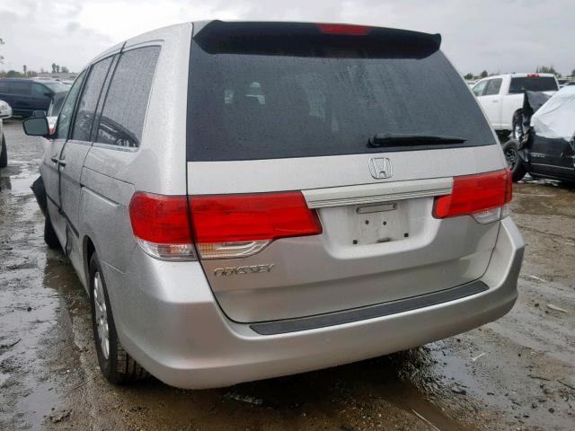 5FNRL38288B025764 - 2008 HONDA ODYSSEY LX TAN photo 3