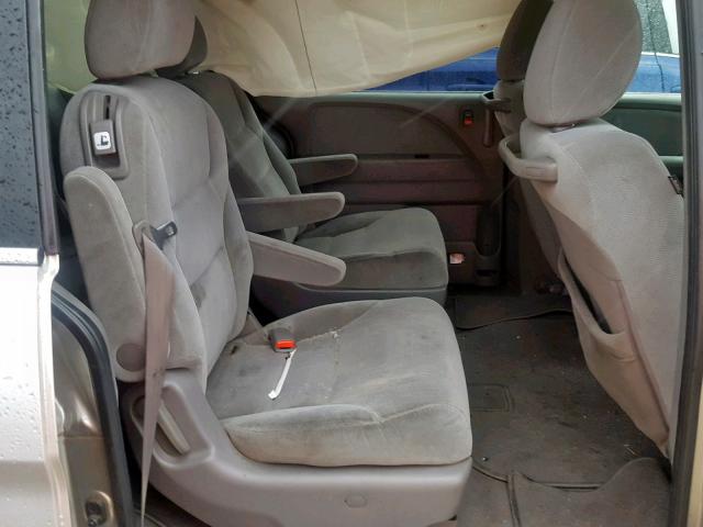 5FNRL38288B025764 - 2008 HONDA ODYSSEY LX TAN photo 6