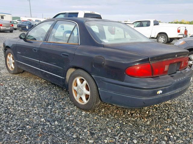 2G4WB55K0Y1197677 - 2000 BUICK REGAL LS BLACK photo 3