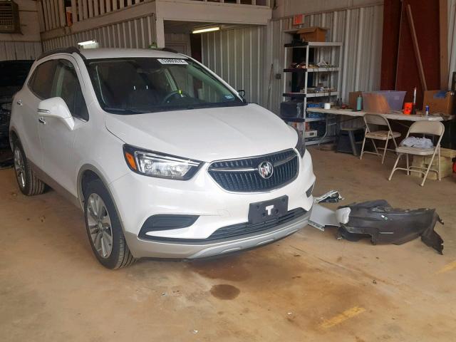 KL4CJASB9JB632221 - 2018 BUICK ENCORE PRE WHITE photo 1