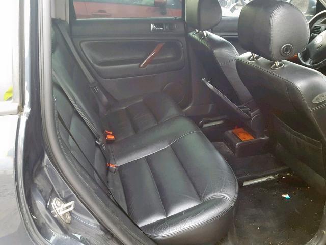 WVWLH63B21E003539 - 2001 VOLKSWAGEN PASSAT GLX 灰色 照片 6