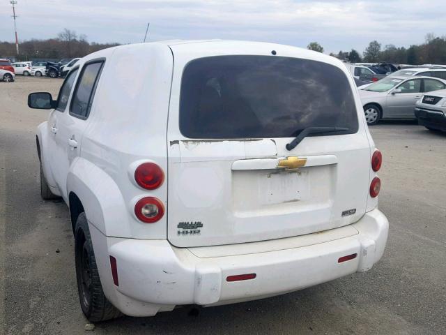 3GNBAADBXAS508825 - 2010 CHEVROLET HHR LS 白色 照片 3