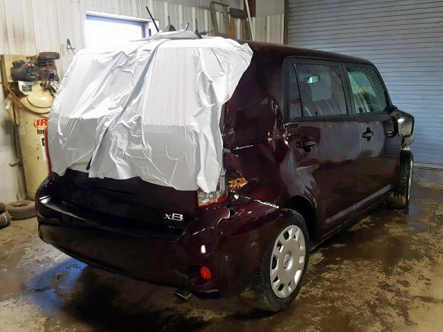 JTLZE4FEXC1145973 - 2012 TOYOTA SCION XB Күлгін фото 4
