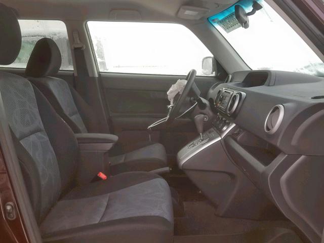 JTLZE4FEXC1145973 - 2012 TOYOTA SCION XB Күлгін фото 5