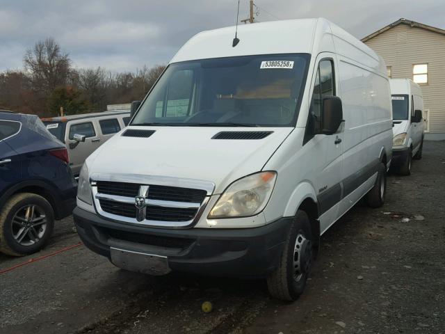 WD0PF145485314538 - 2008 DODGE SPRINTER 3 WHITE photo 2