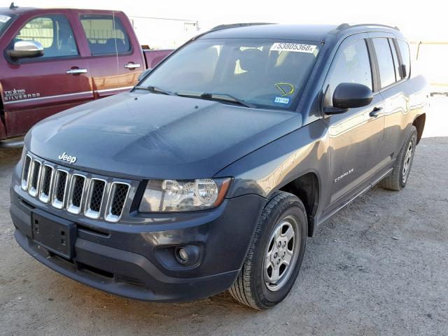 1C4NJCBA9ED803772 - 2014 JEEP COMPASS SP 灰色 照片 2