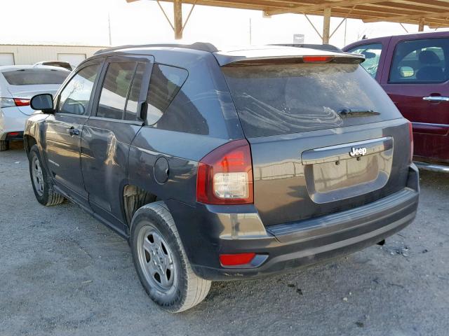 1C4NJCBA9ED803772 - 2014 JEEP COMPASS SP 灰色 照片 3
