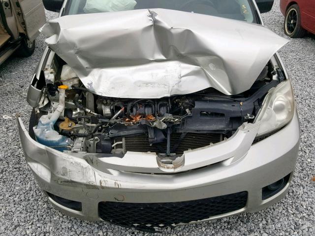 JM1CR293170141424 - 2007 MAZDA 5 SILVER photo 7