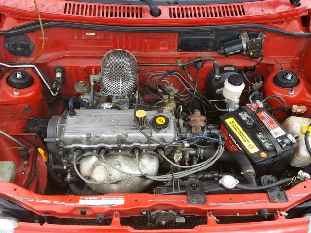 KNJBT06K4K6133480 - 1989 FORD FESTIVA L RED photo 7