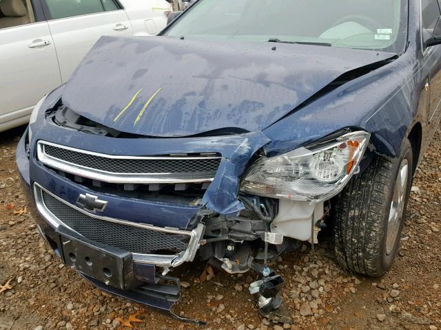 1G1ZG57B084286856 - 2008 CHEVROLET MALIBU LS 蓝色 照片 9