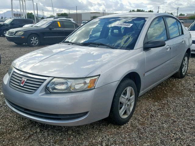1G8AZ55F16Z122496 - 2006 SATURN ION LEVEL SILVER photo 2