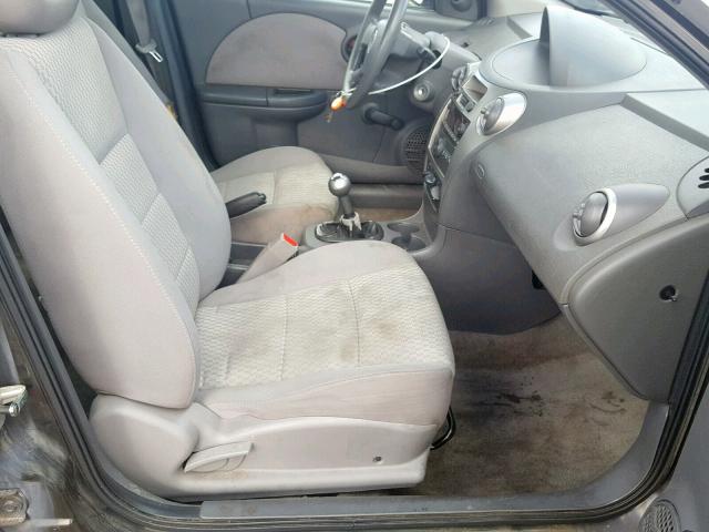 1G8AZ55F16Z122496 - 2006 SATURN ION LEVEL SILVER photo 5