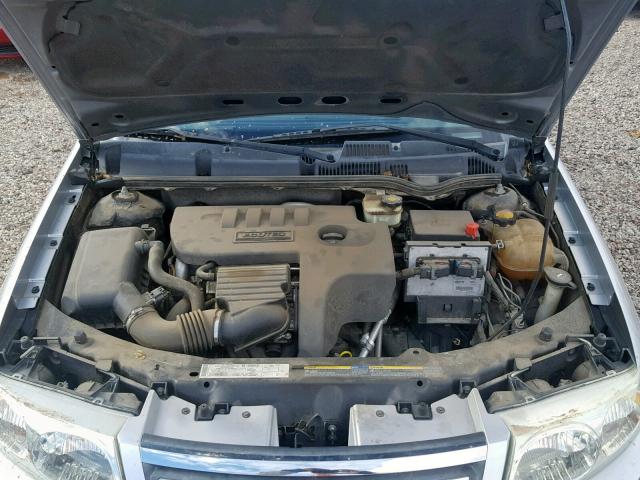 1G8AZ55F16Z122496 - 2006 SATURN ION LEVEL SILVER photo 7