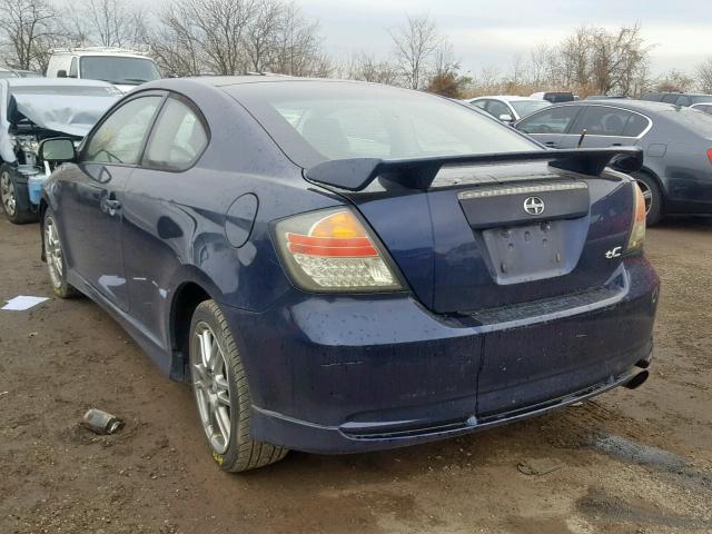 JTKDE177670171298 - 2007 TOYOTA SCION TC Mavi foto 3
