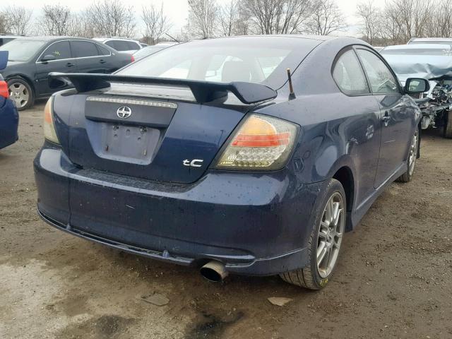 JTKDE177670171298 - 2007 TOYOTA SCION TC Mavi foto 4