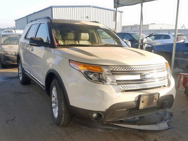 1FMHK8D87CGA64930 - 2012 FORD EXPLORER X WHITE photo 1