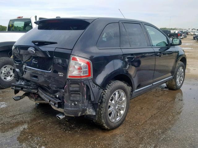 2FMDK4JC3ABB13111 - 2010 FORD EDGE SEL BLACK photo 4