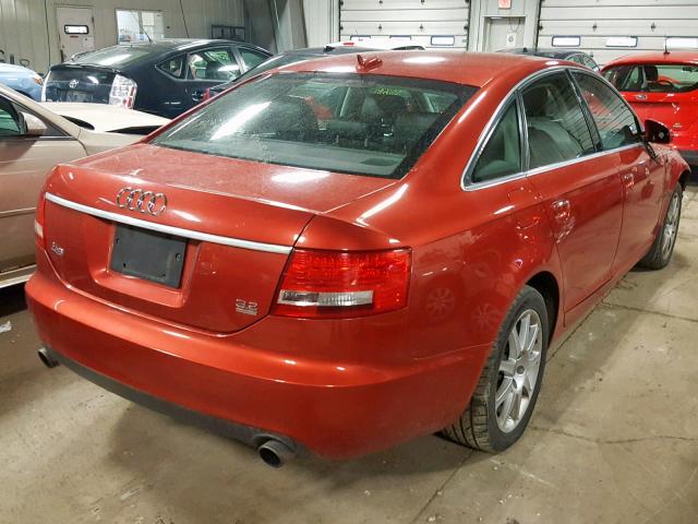 WAUDG74F05N123986 - 2005 AUDI A6 3.2 QUA ORANGE photo 4