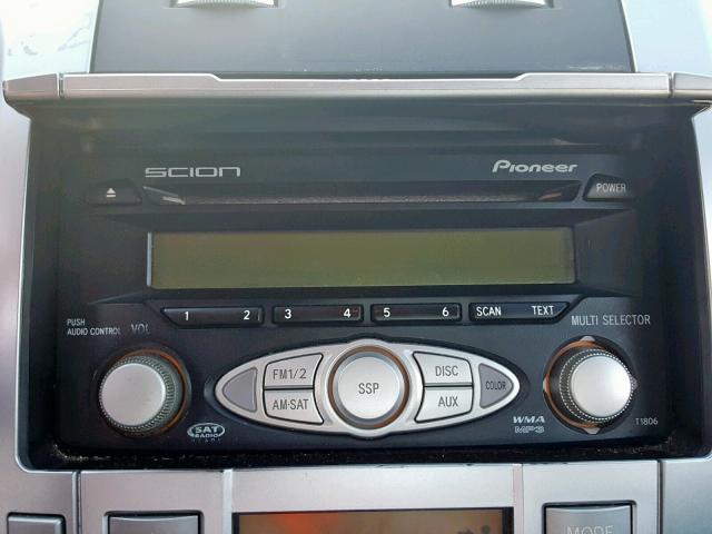 JTKDE177160133136 - 2006 TOYOTA SCION TC 黑色 照片 9