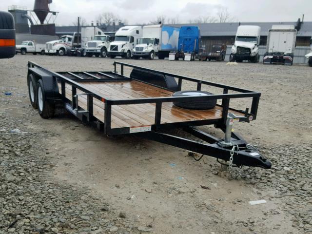 5JW1U1627K1241973 - 2018 UTILITY TRAILER BLACK photo 1