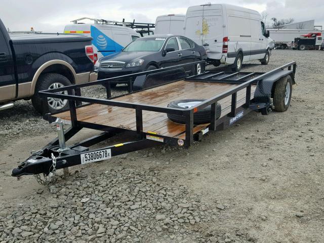 5JW1U1627K1241973 - 2018 UTILITY TRAILER BLACK photo 2