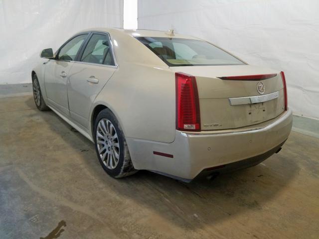 1G6DS5ED3B0154826 - 2011 CADILLAC CTS PREMIU BEIGE photo 3