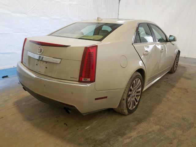 1G6DS5ED3B0154826 - 2011 CADILLAC CTS PREMIU BEIGE photo 4