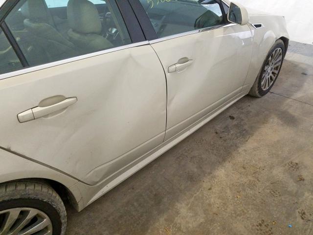 1G6DS5ED3B0154826 - 2011 CADILLAC CTS PREMIU BEIGE photo 9