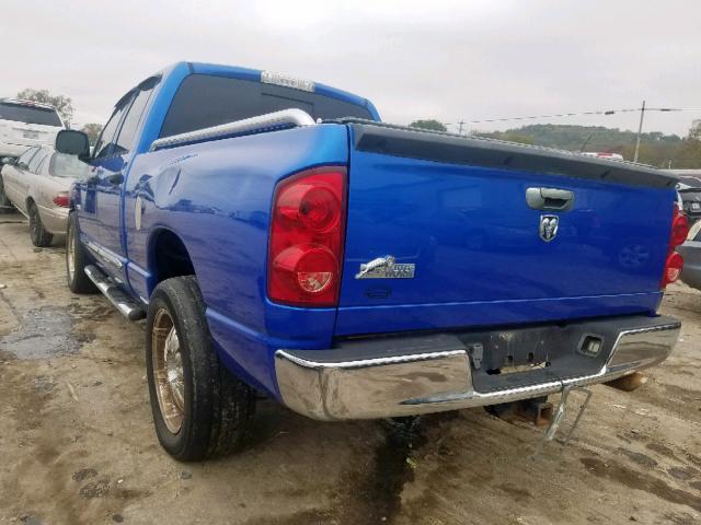 1D7HA18228J154328 - 2008 DODGE RAM 1500 S BLUE photo 3