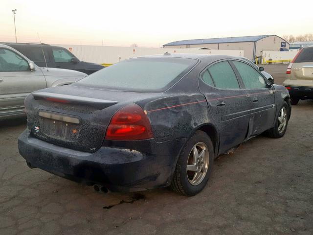 2G2WS522541136901 - 2004 PONTIAC GRAND PRIX შავი ფოტო 4