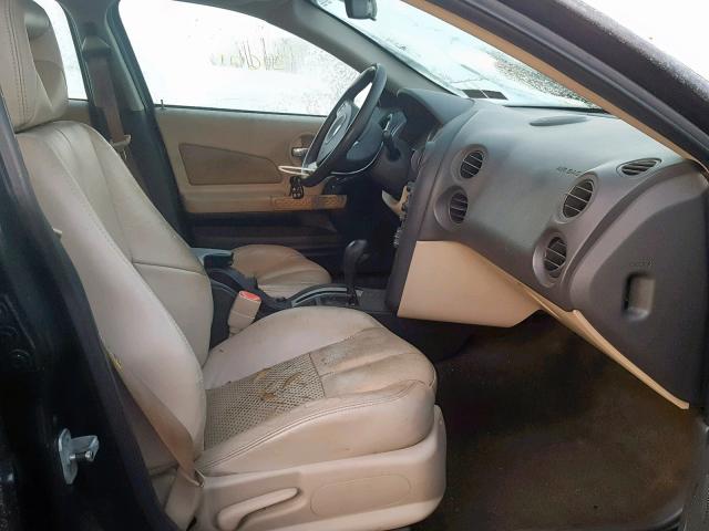 2G2WS522541136901 - 2004 PONTIAC GRAND PRIX შავი ფოტო 5