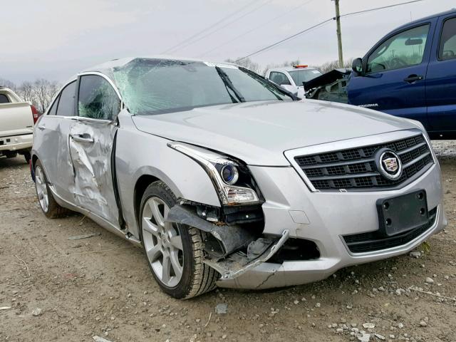 1G6AA5RA4D0145173 - 2013 CADILLAC ATS SILVER photo 1