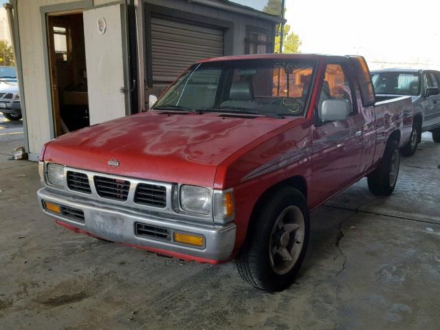 1N6SD16S0TC336274 - 1996 NISSAN TRUCK KING RED photo 2